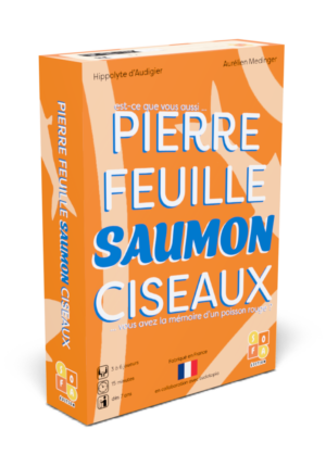 Précommander Pierre Feuille Saumon Ciseaux